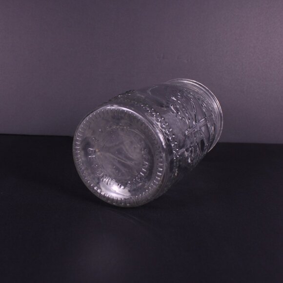 Home Essentials & Beyond Fleur-De-Lis Clear Glass Vase Vessel Jar Elegant French - Picture 5 of 5